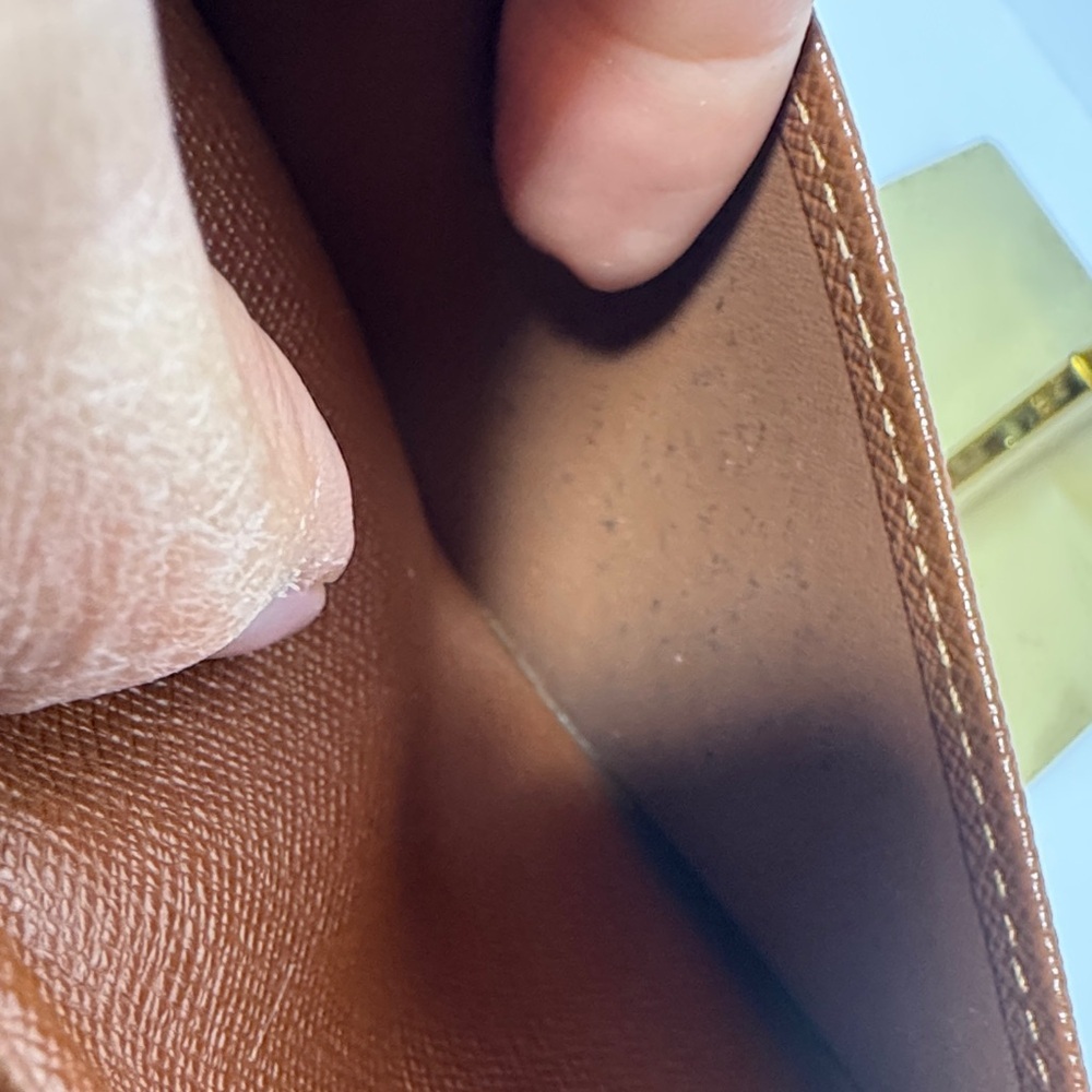 Louis Vuitton Dark Brown and Gold Monogram wallet - Picture 4 of 5